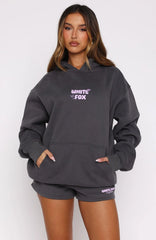 Lucky Thirteen Stephanie Oversized Hoodie Volcanic