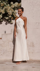Chiara Maxi Dress - Champagne