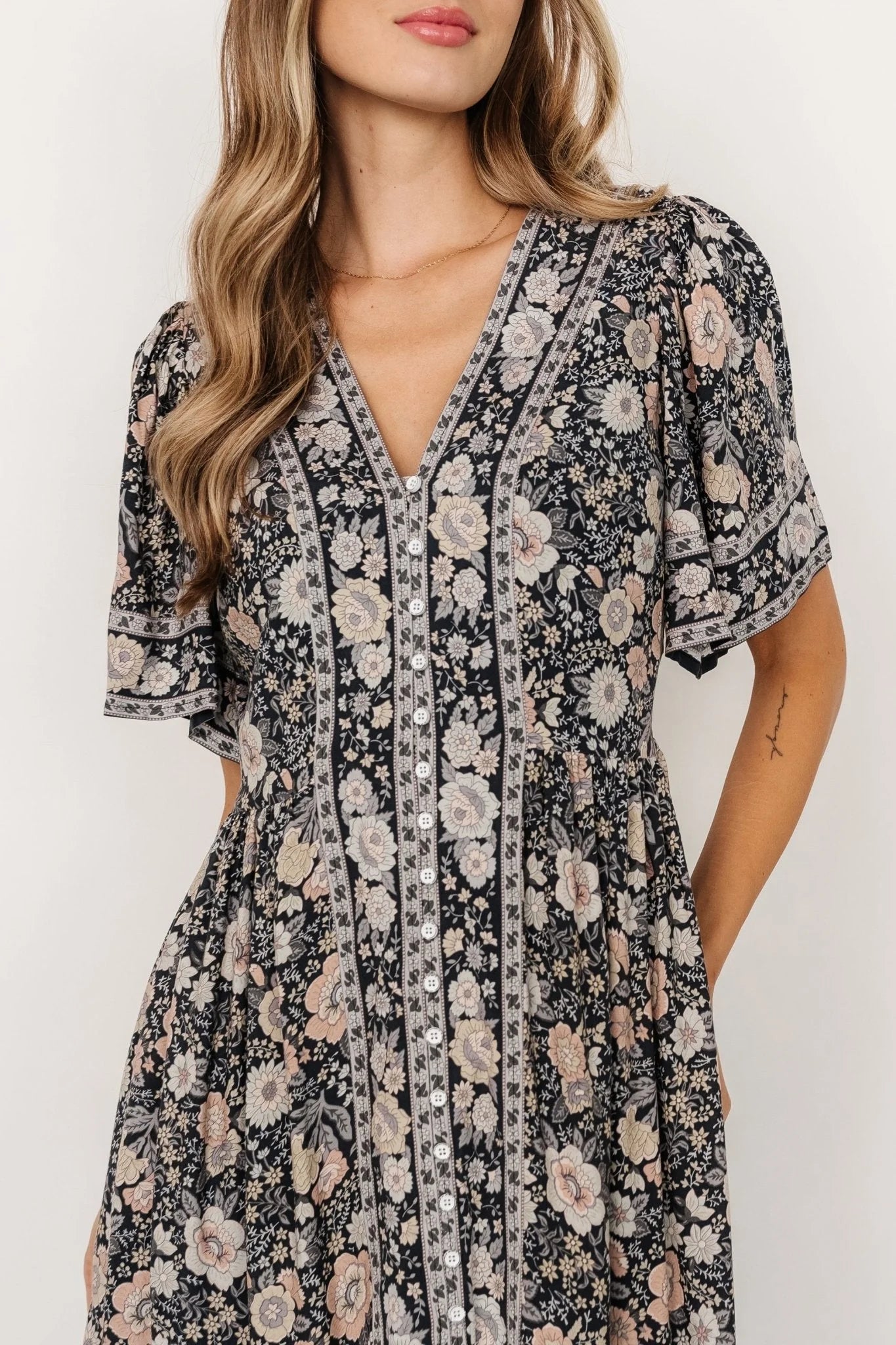 Cheryl Maxi Dress | Midnight Floral