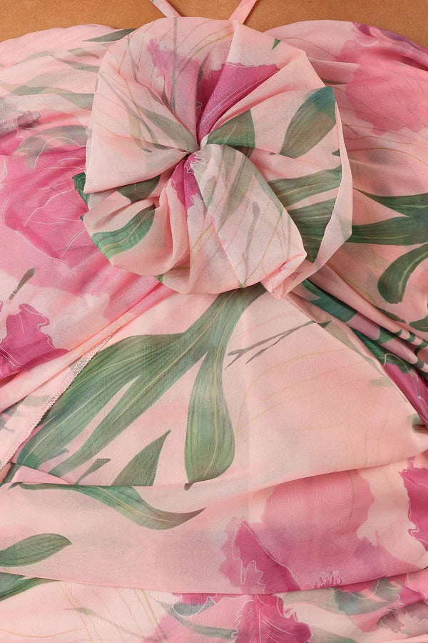 Zuri Rosette Mini Dress