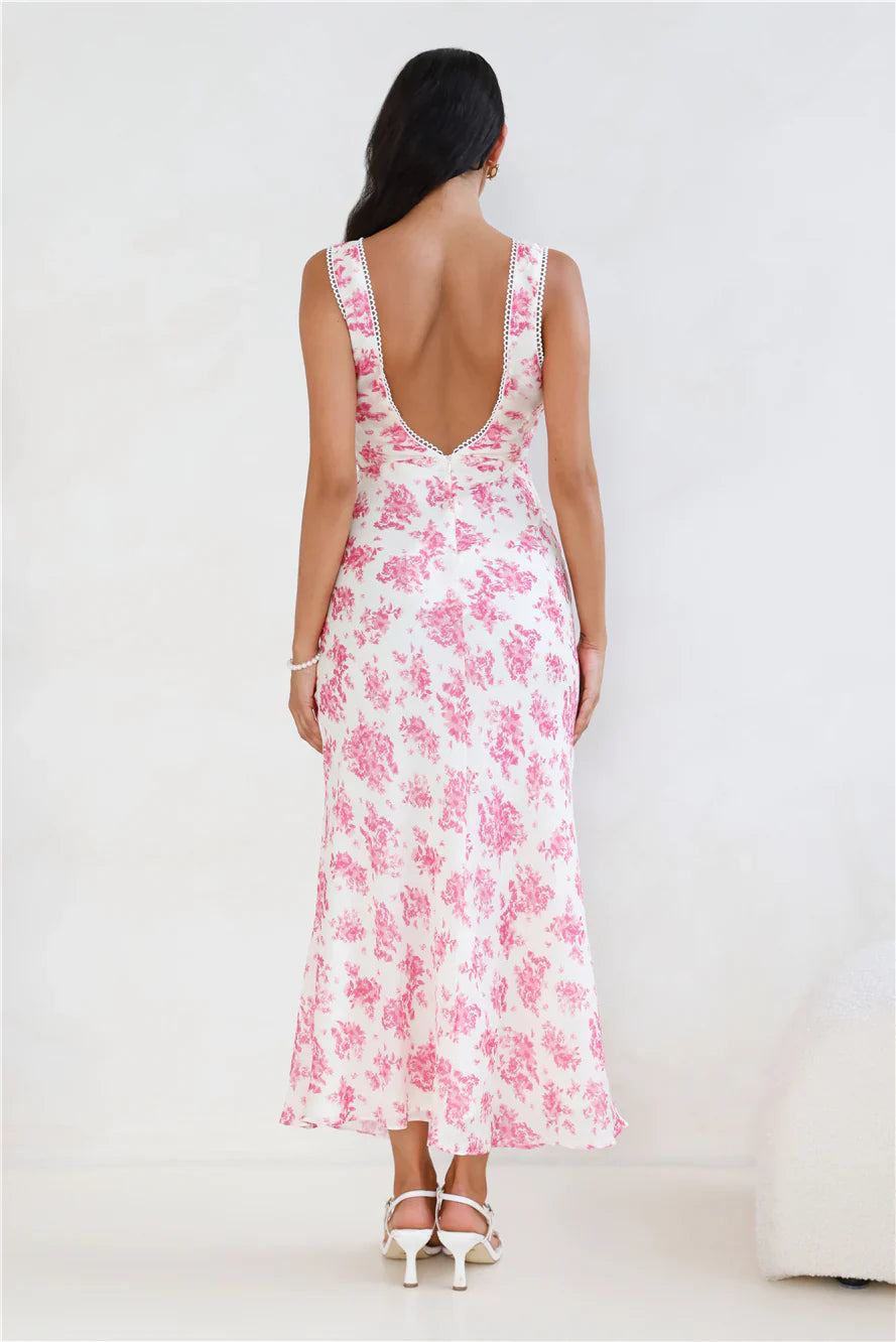 Soft Florals Maxi Dress
