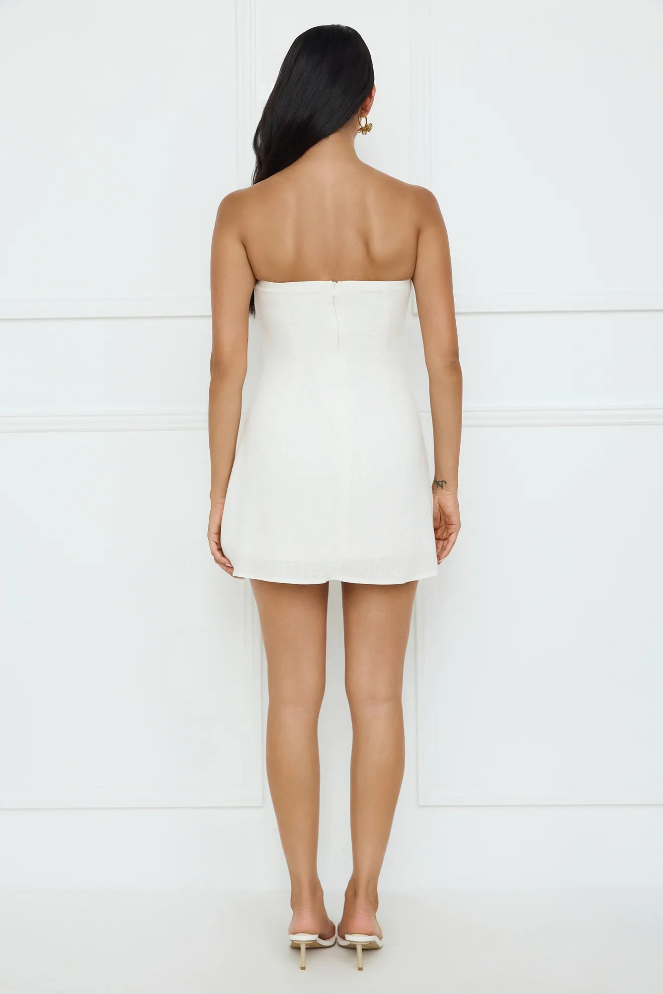 Coconut Love Strapless Mini Dress