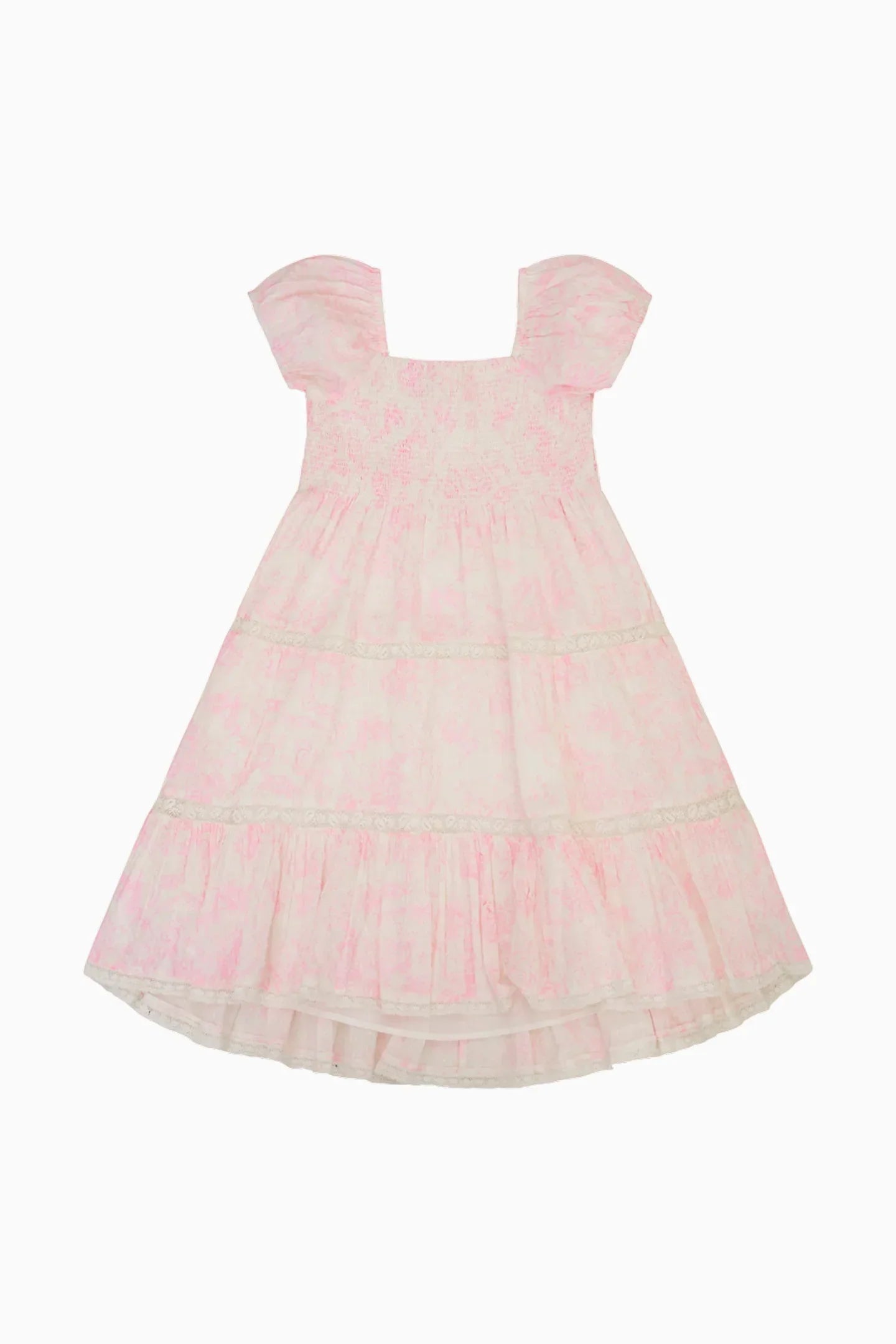 Girls Muriella Cotton Toile Print Dress