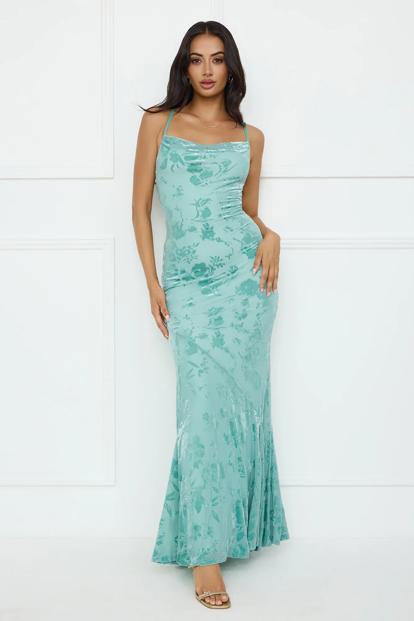 Nocturnal Luxe Maxi Dress