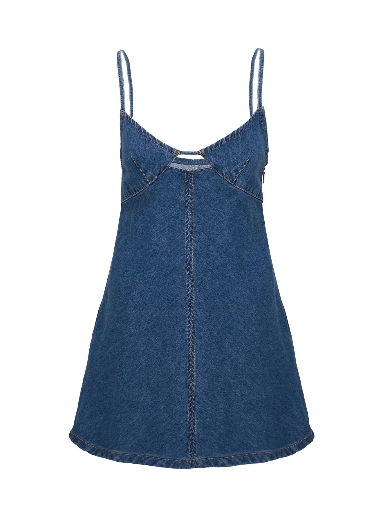 Arwen Denim Mini Dress Blue