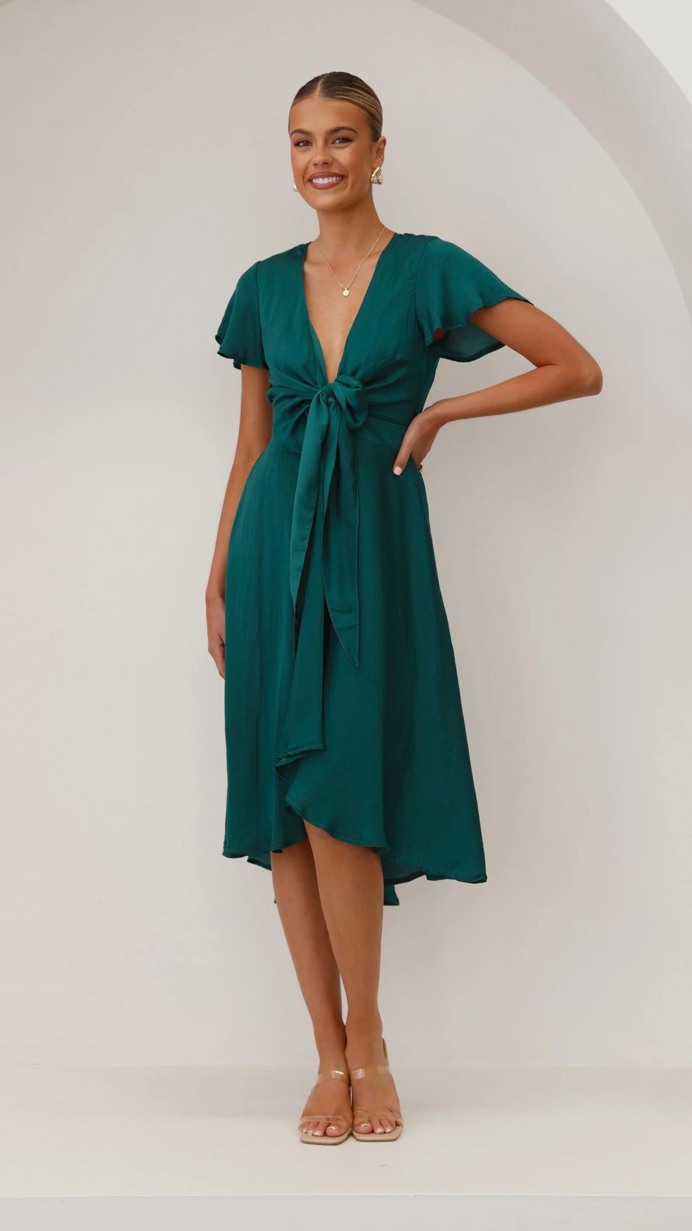 Sunny Daze Dress - Emerald