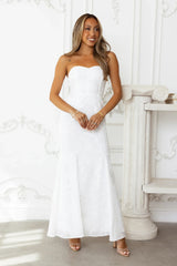 Sea Kissed Strapless Maxi Dress