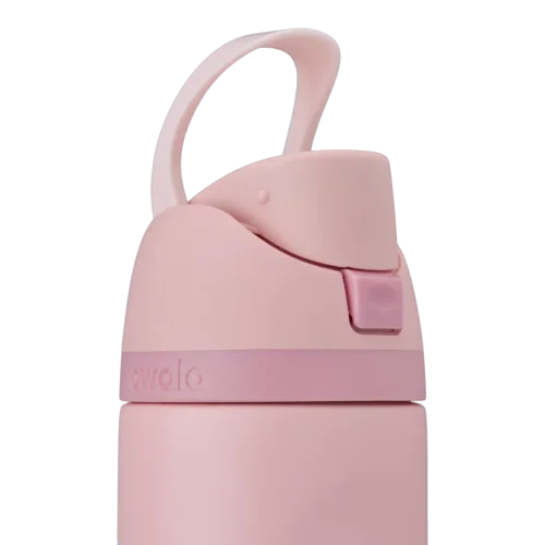 Owala 24 oz. FreeSip Stainless Steel Water Bottle - Rose Quartz